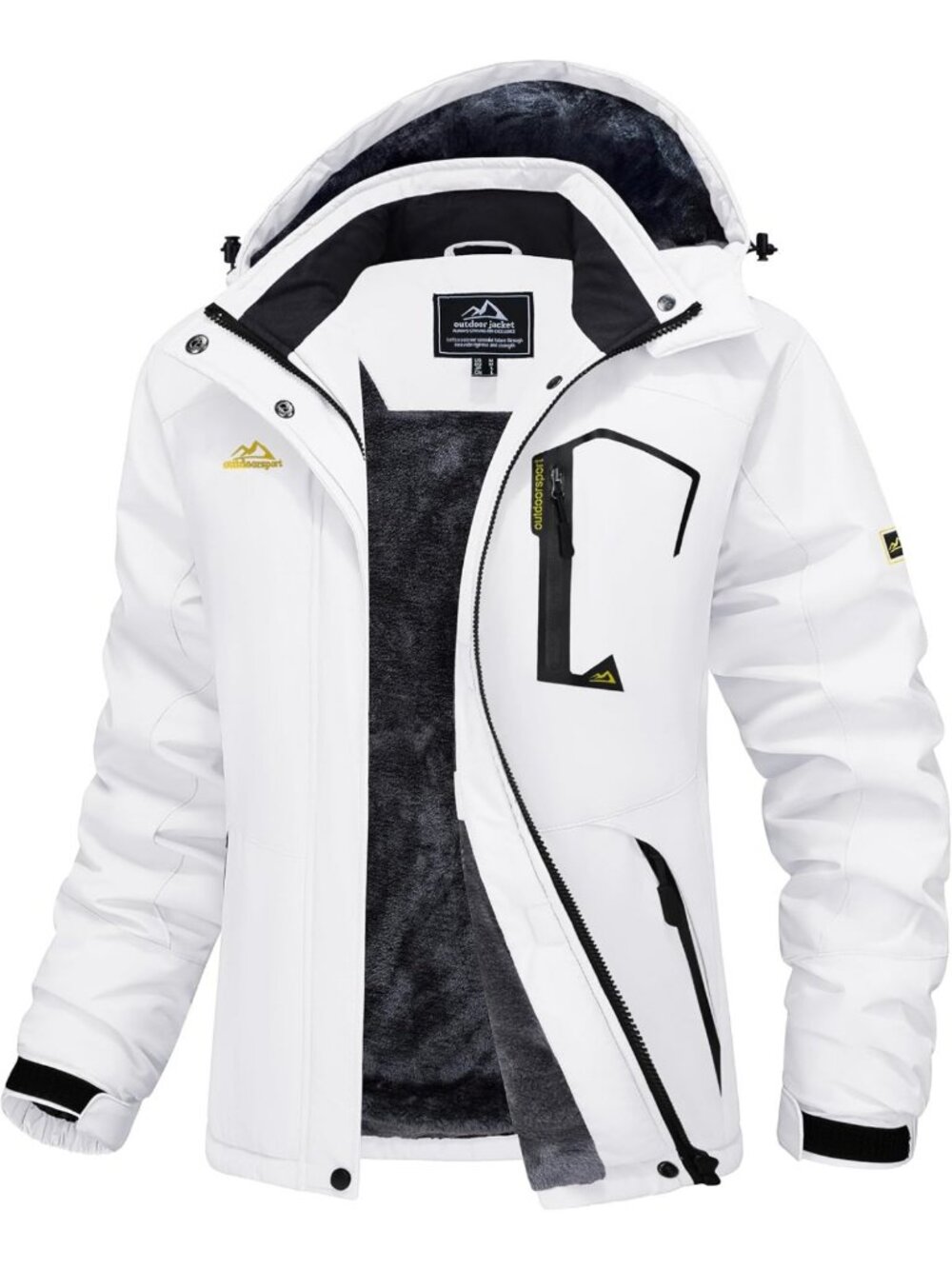 Warm Waterproof Winter Coat for Women - Ski Jacket, Snow & Rain Protection